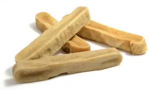 EcoKind Gold Yak Dog Chews | Grade A Quality, 100% Natural, Healthy & Safe For Dogs, Odorless, Approx. 1LB Bag With 3-4 Huge Pieces, Treat For Dogs, Keeps Dogs Busy & Enjoying, Indoors & Outdoor Use