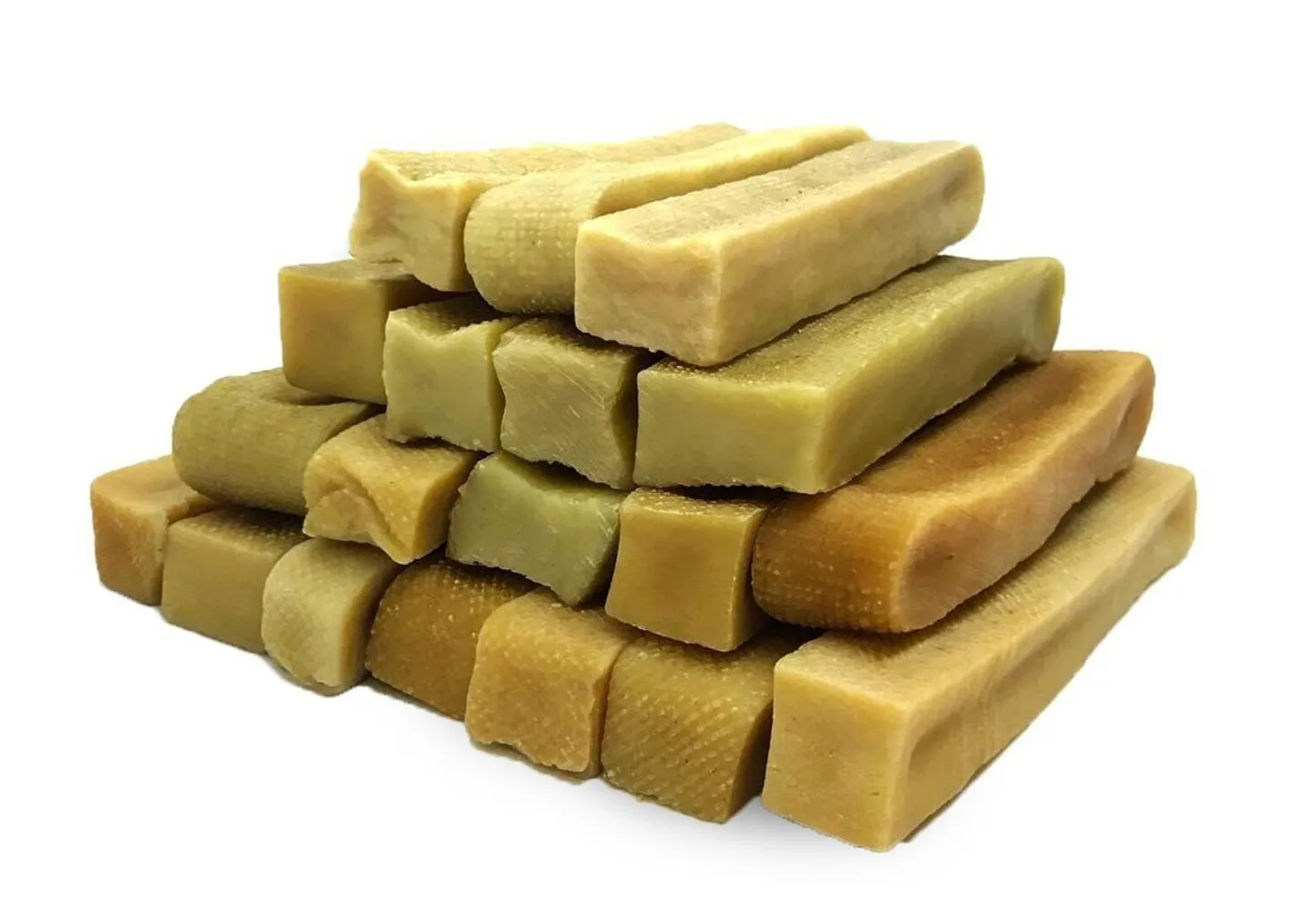 EcoKind Gold Yak Dog Chews | Grade A Quality, 100% Natural, Healthy & Safe For Dogs, Odorless, Approx. 1LB Bag With 3-4 Huge Pieces, Treat For Dogs, Keeps Dogs Busy & Enjoying, Indoors & Outdoor Use
