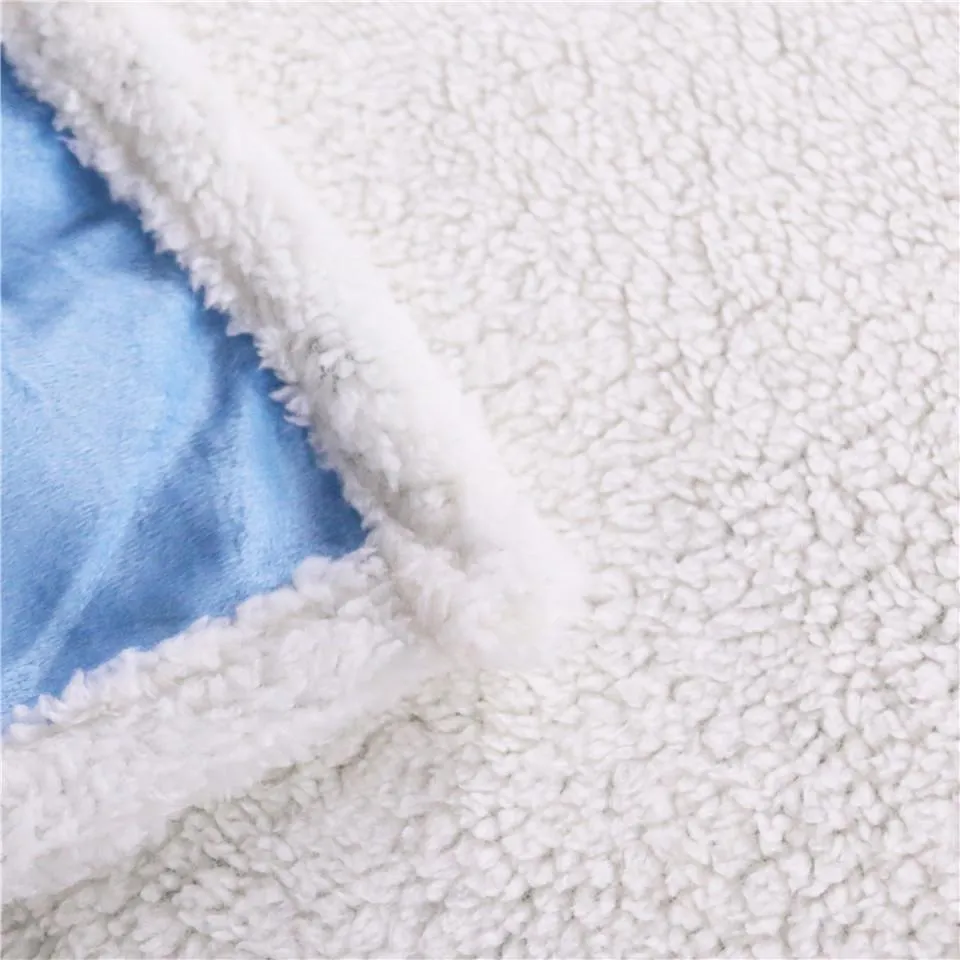 Eye of the Ocean Soft Sherpa Blanket