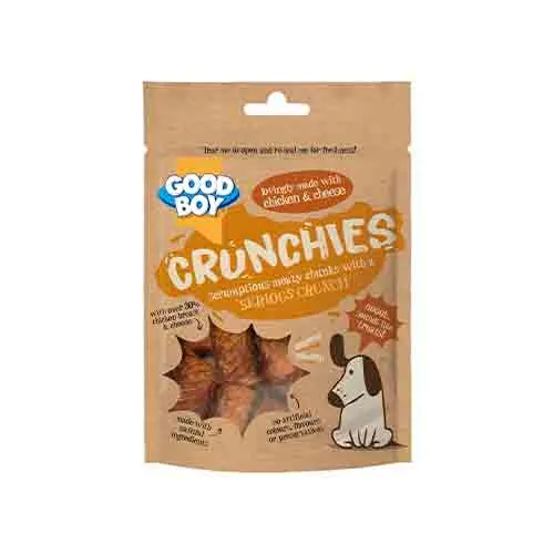 Good Boy Crunchies Chicken & Cheese 8 x 54g Packs