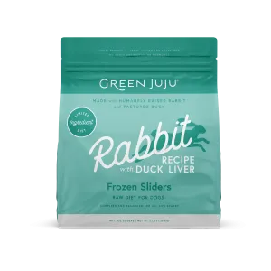 Green Juju - Frozen Raw - Rabbit with Duck Liver