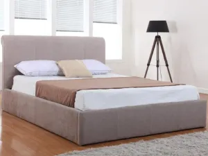 Heartlands Furniture Carrie Mink Ottoman Bed