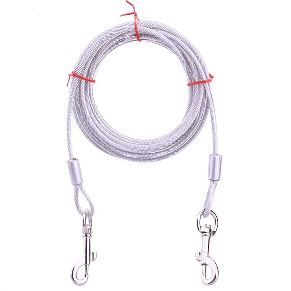 Heavy-Duty Chew-Proof Double Dog Leash for Training and Walking