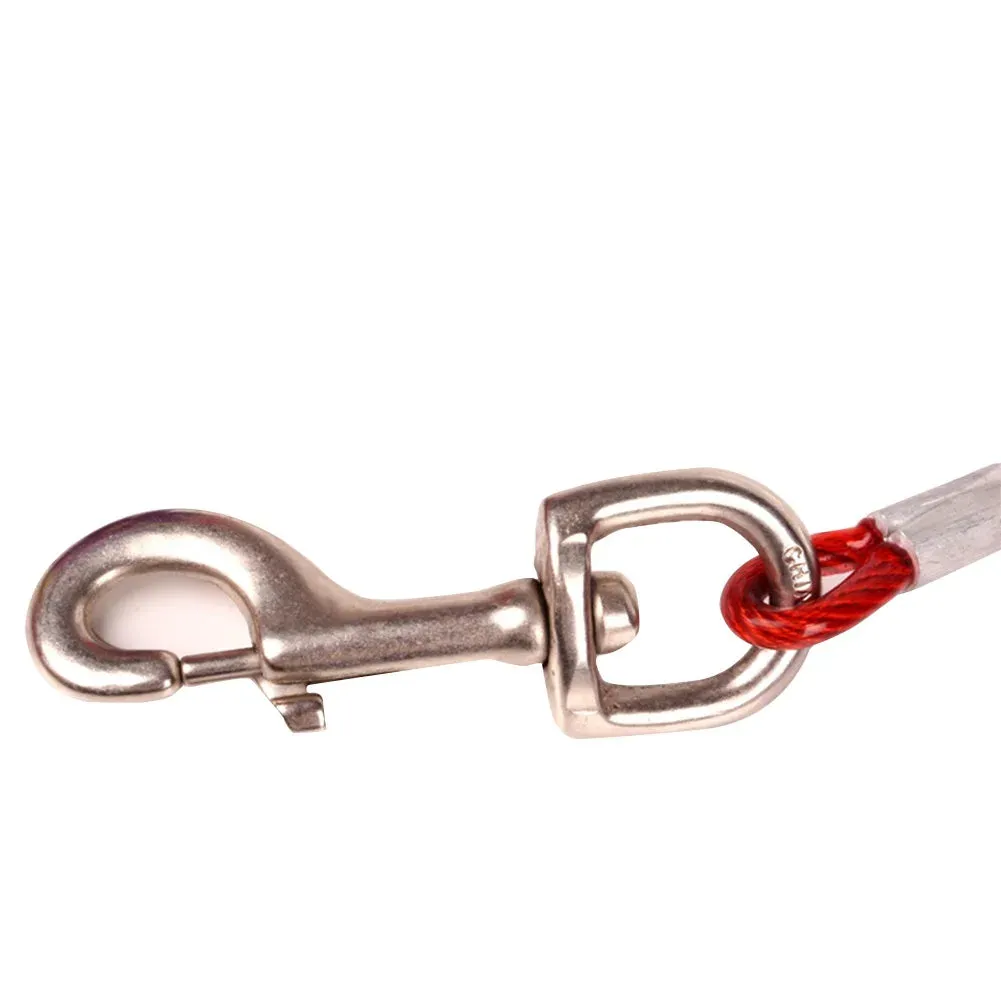 Heavy-Duty Chew-Proof Double Dog Leash for Training and Walking