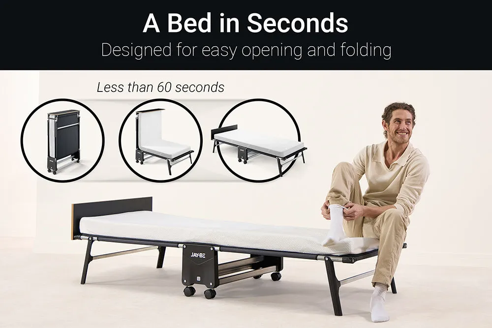 Jay-Be Rollaway Folding Bed with Memory Mattress