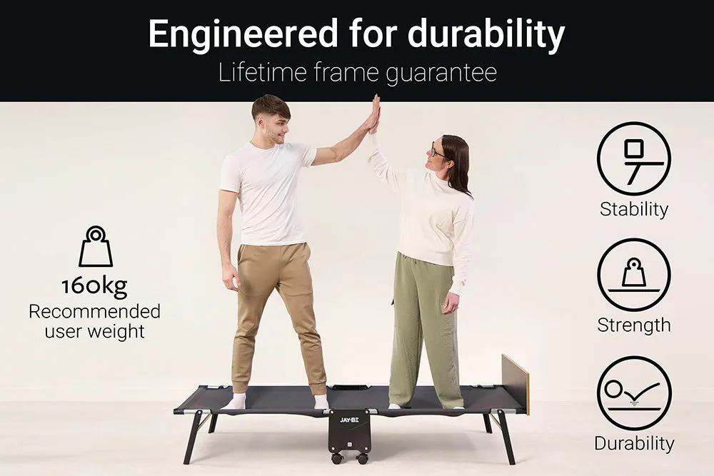 Jay-Be Rollaway Folding Bed with Memory Mattress