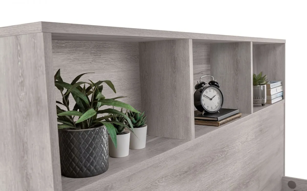 Julian Bowen Bali Bookcase Headboard Bed