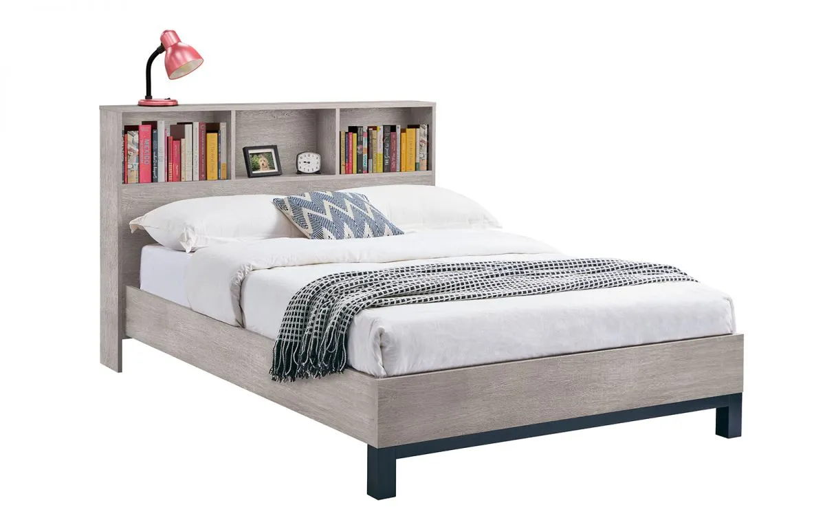 Julian Bowen Bali Bookcase Headboard Bed