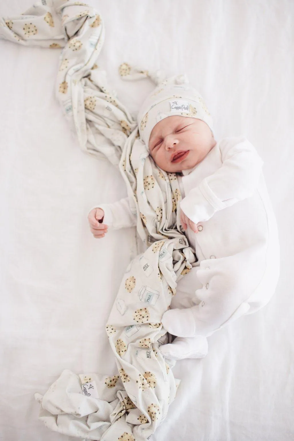 Knit Swaddle Blanket - Chip