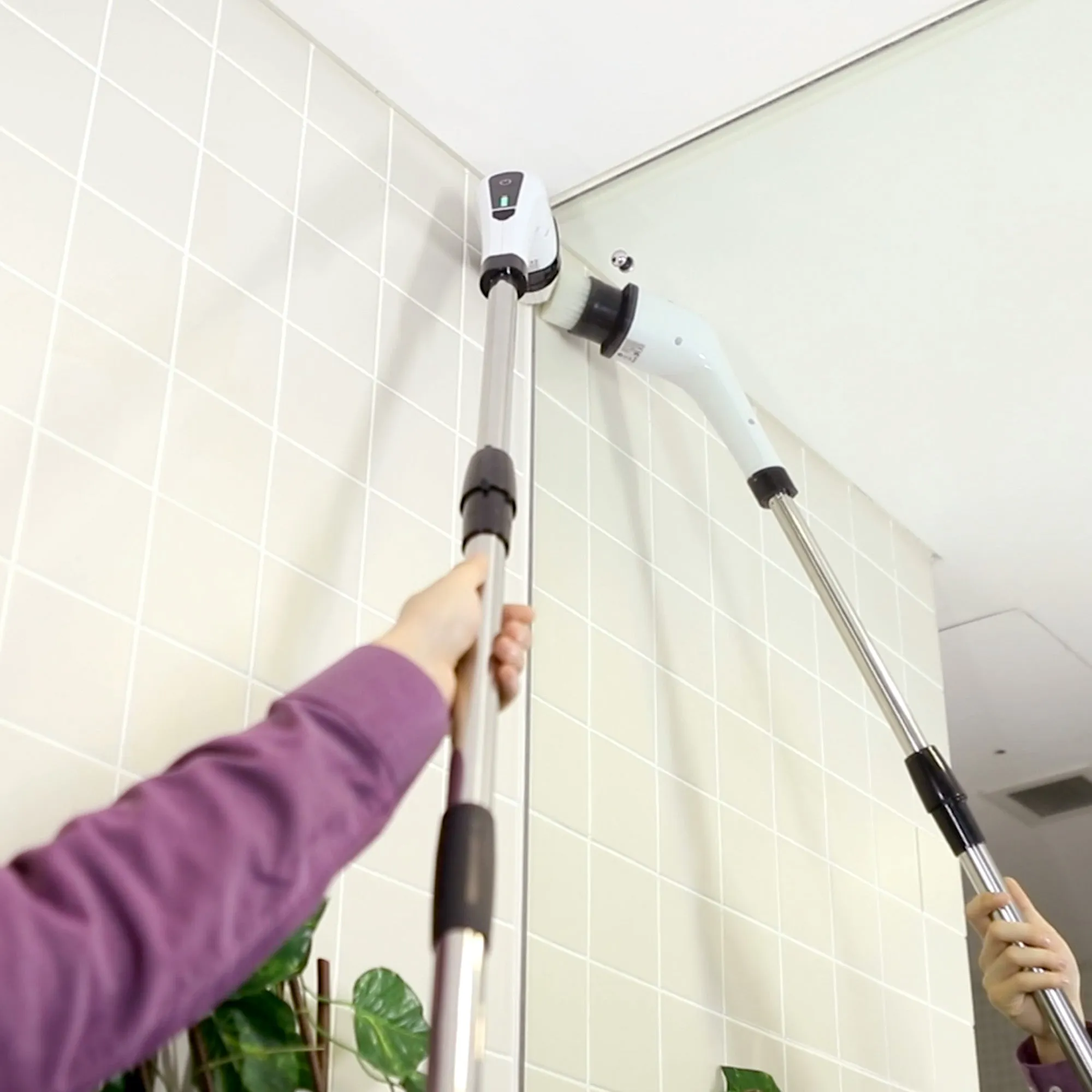 KRAPOF® Electric Cordless Tough Scrub Excel with 7 Replaceable Cleaning Heads