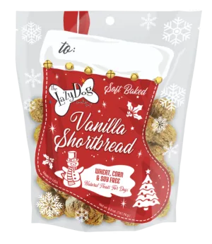 Lazy Dog Vanilla Shortbread Stocking