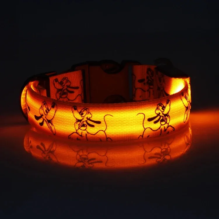 LED Safety Dog Collar - Night Visibility & Adjustable
