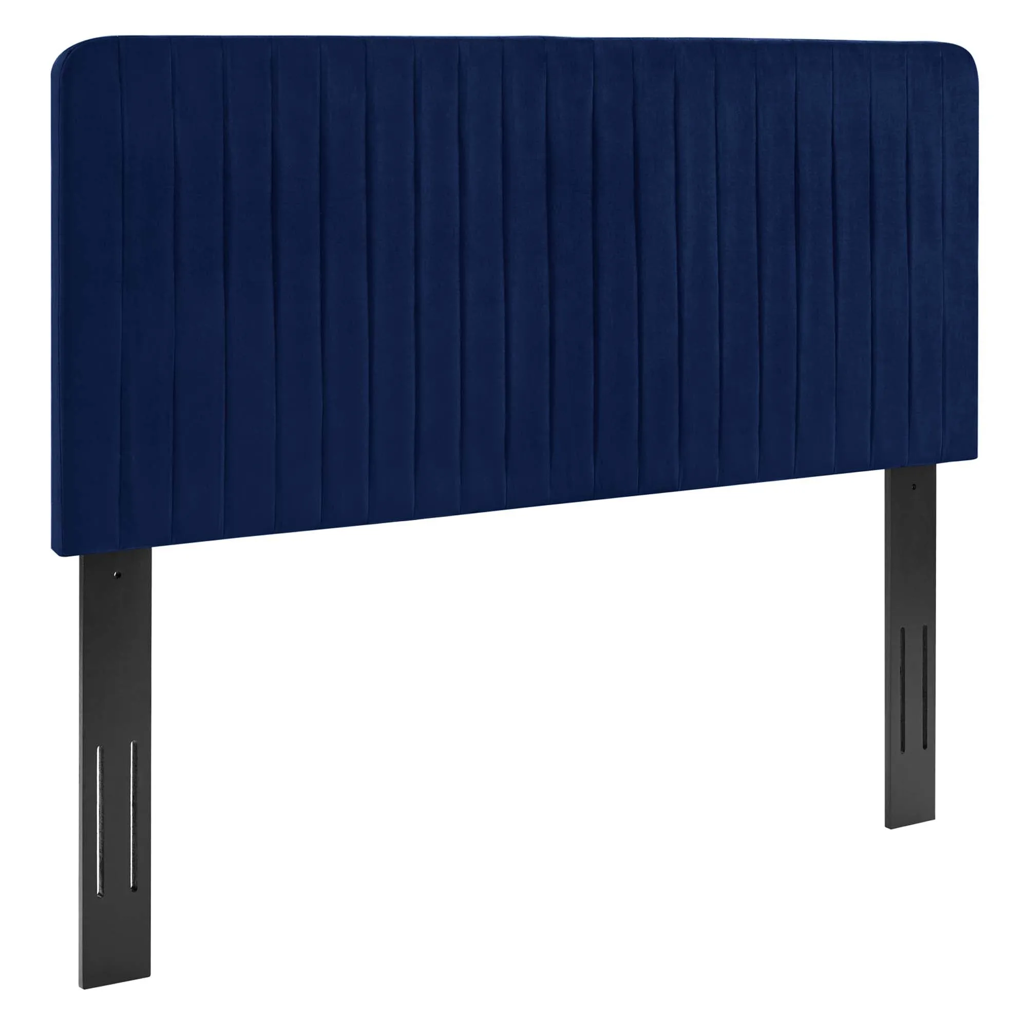Milenna Channel Tufted Performance Velvet Headboard by Modway