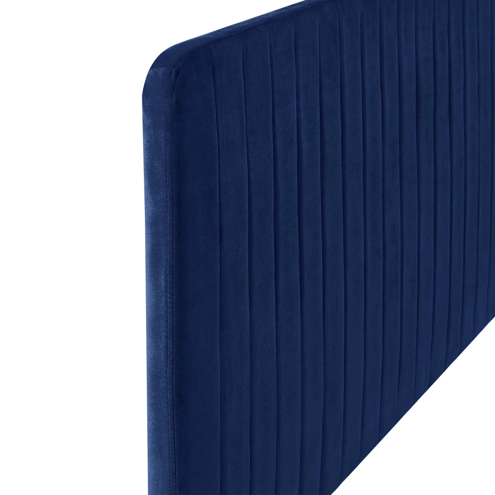 Milenna Channel Tufted Performance Velvet Headboard by Modway