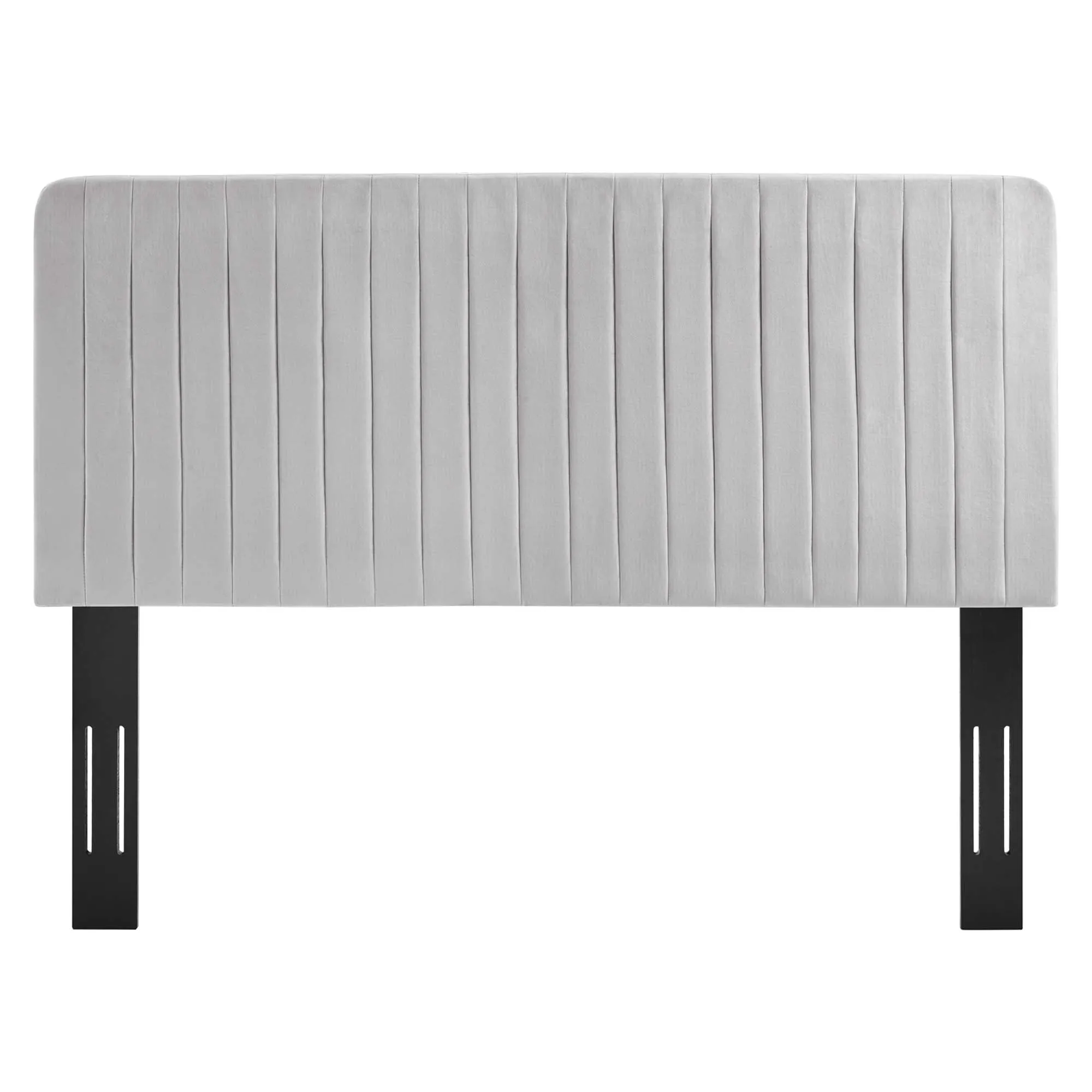 Milenna Channel Tufted Performance Velvet Headboard by Modway