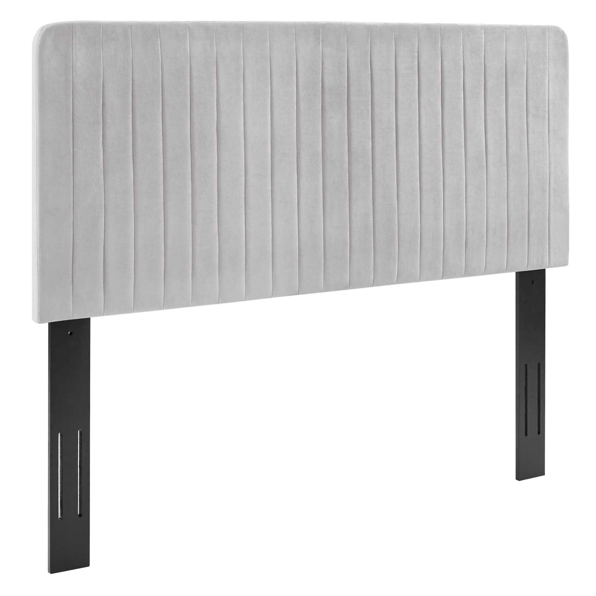 Milenna Channel Tufted Performance Velvet Headboard by Modway