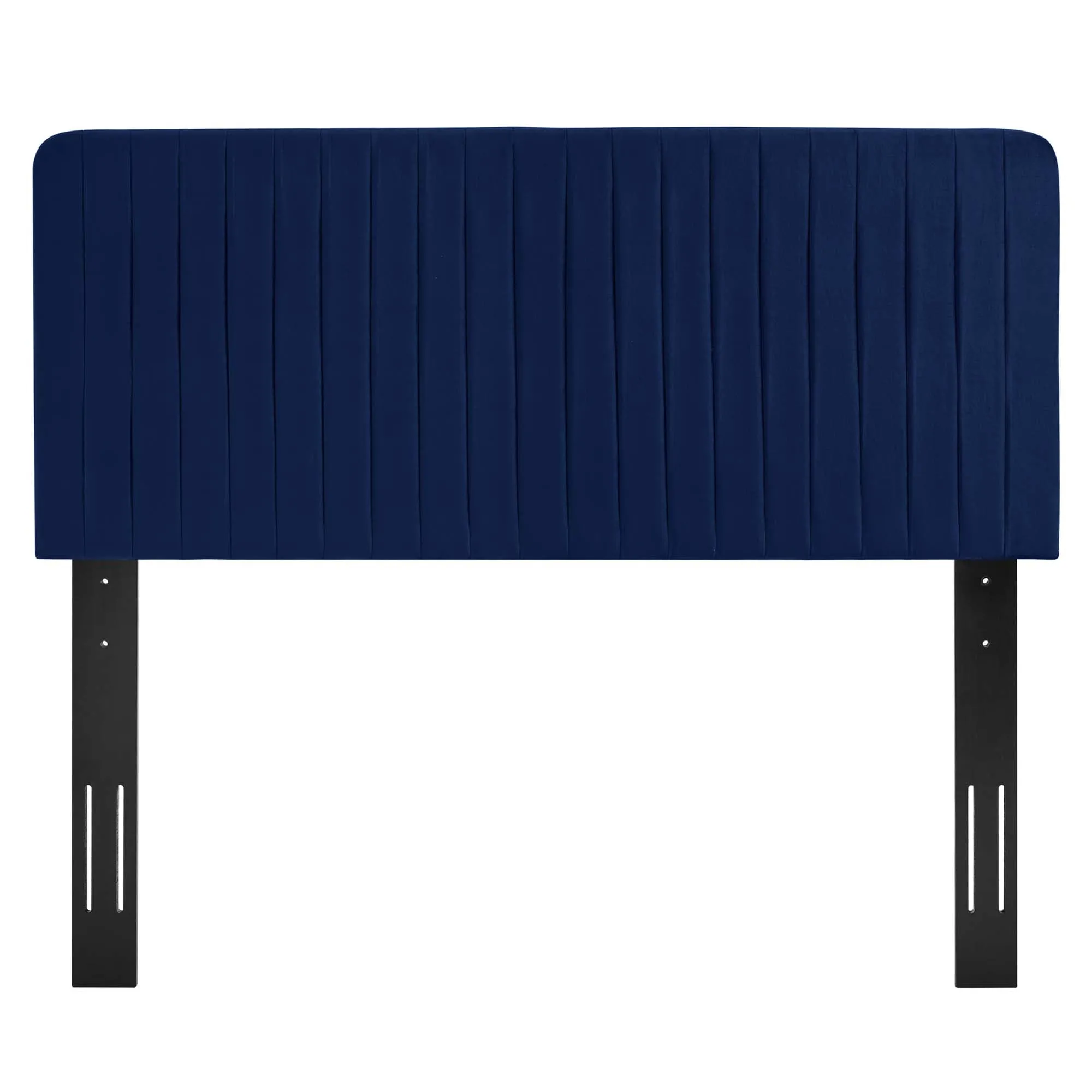 Milenna Channel Tufted Performance Velvet Headboard by Modway