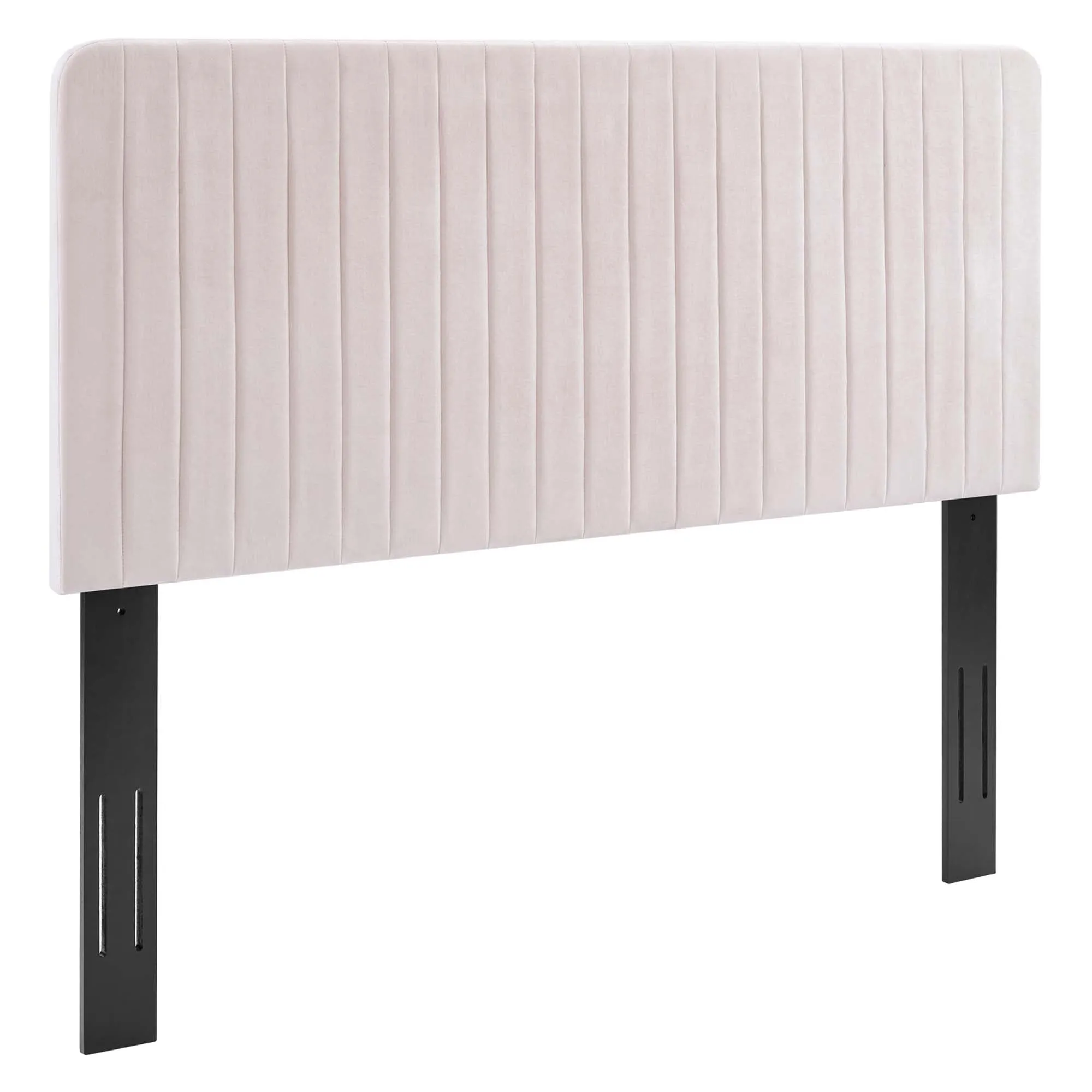 Milenna Channel Tufted Performance Velvet Headboard by Modway