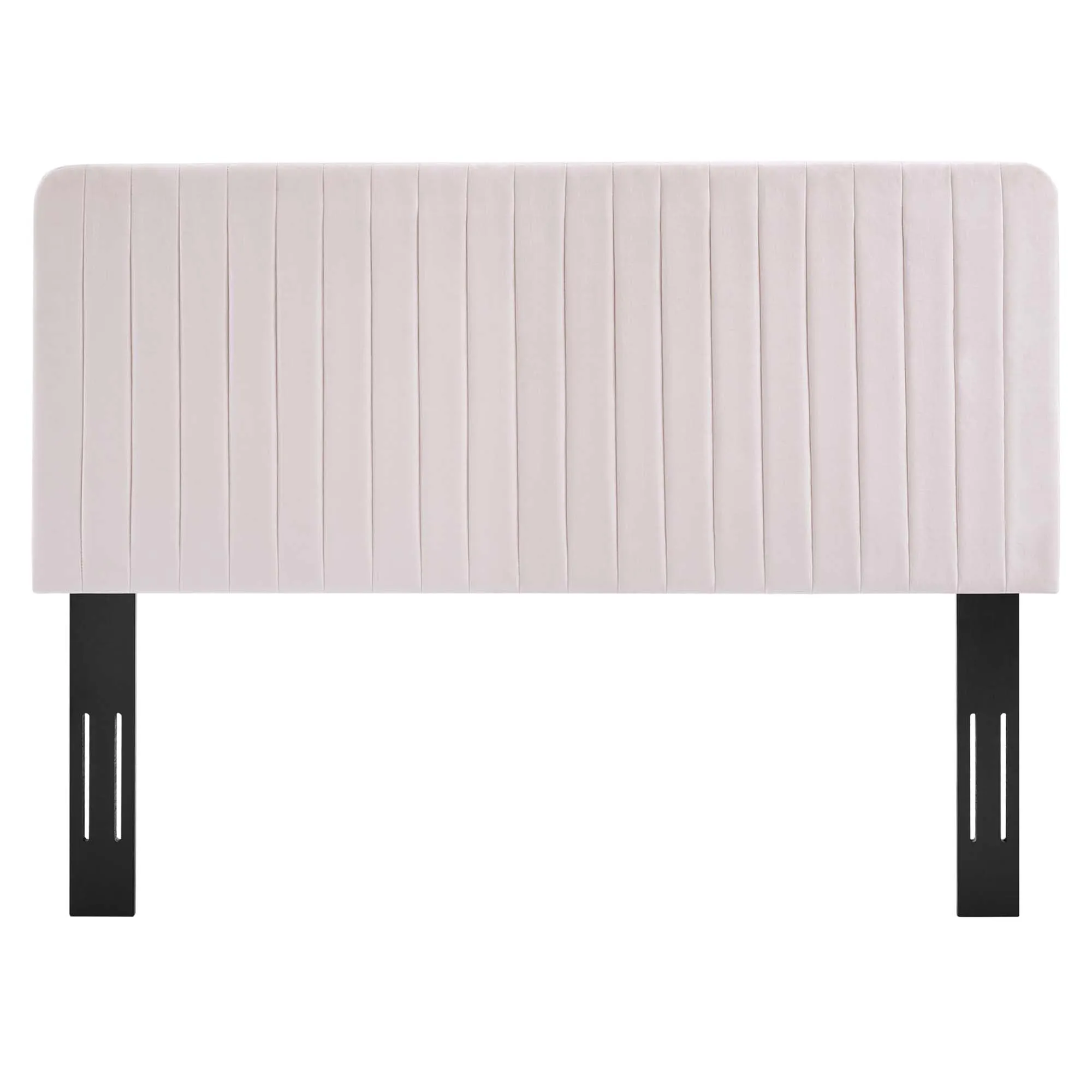 Milenna Channel Tufted Performance Velvet Headboard by Modway