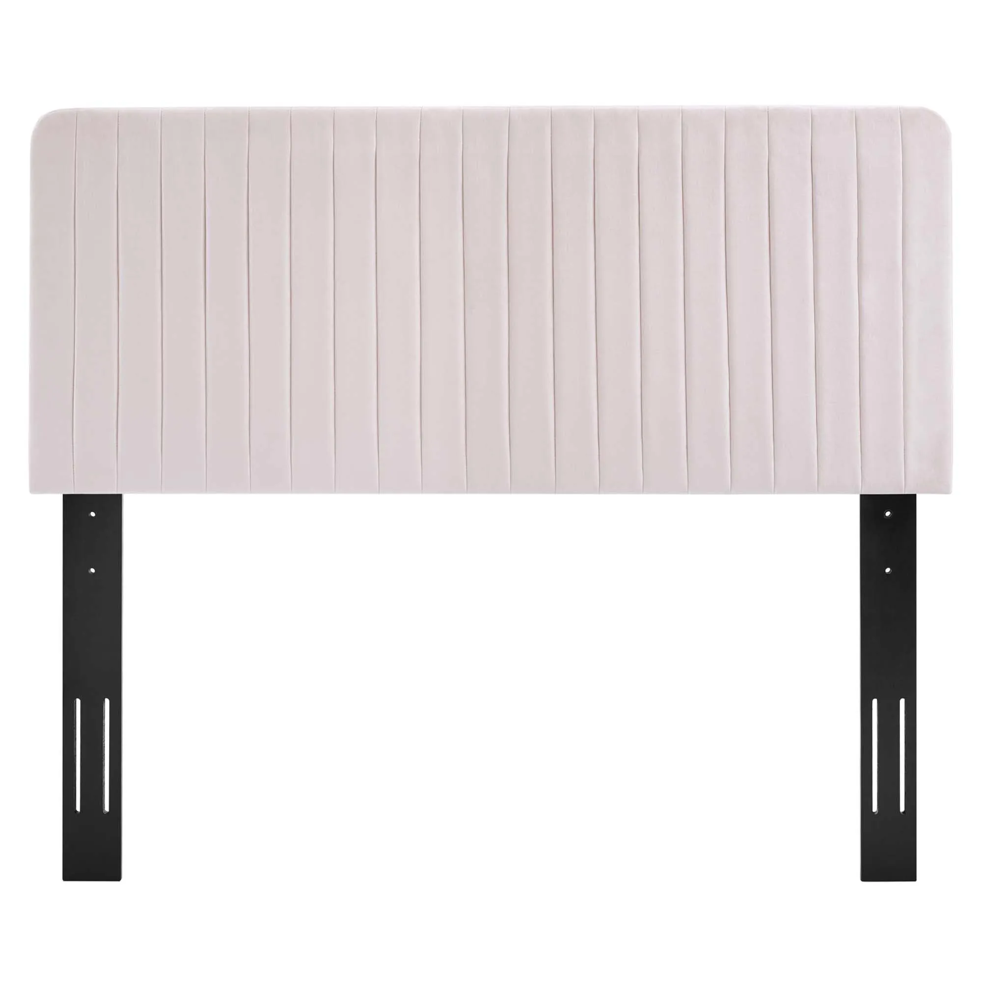 Milenna Channel Tufted Performance Velvet Headboard by Modway