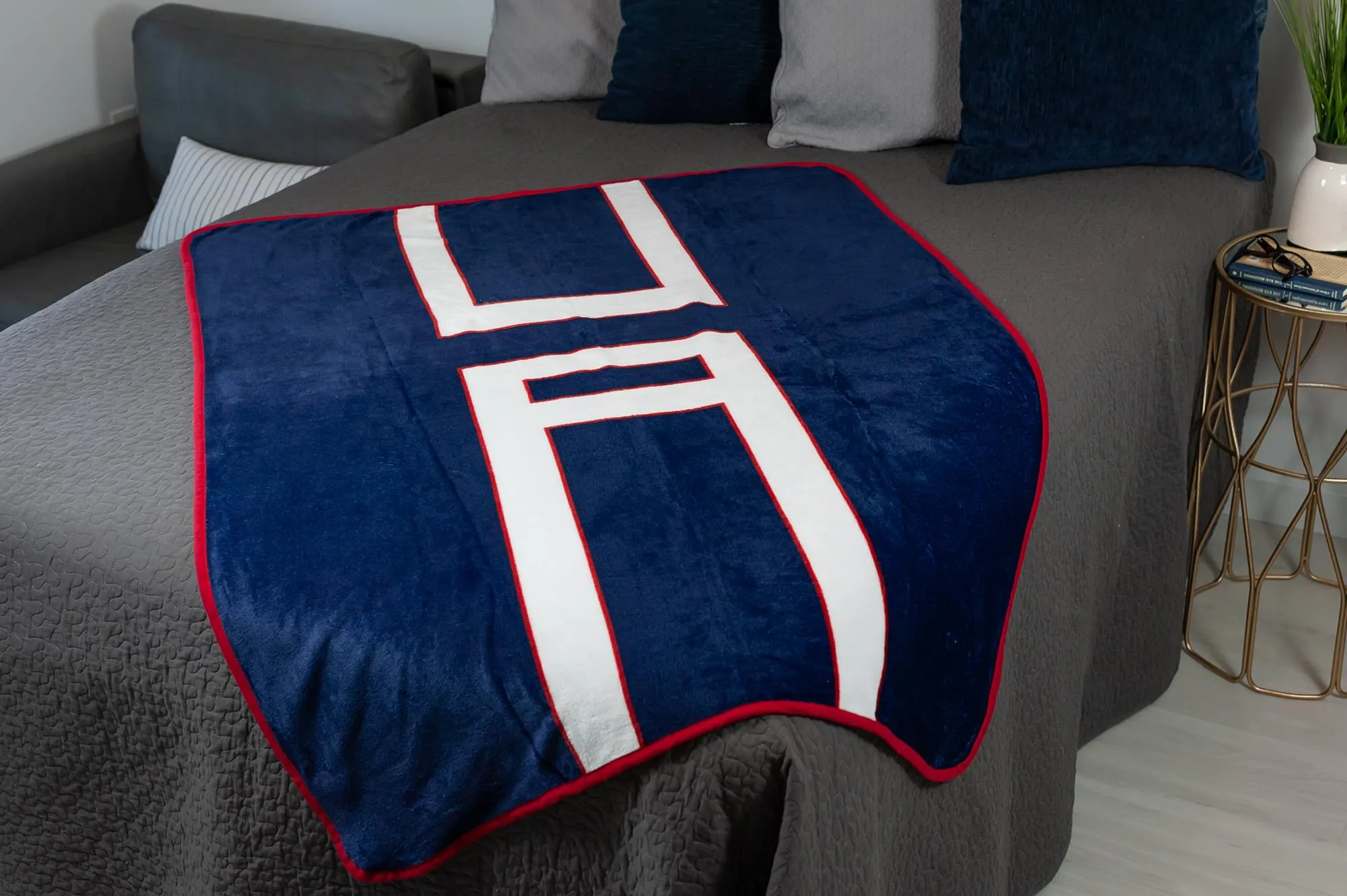 My Hero Academia U.A. Academy Letters Fleece Throw Blanket | 60 x 45 Inches