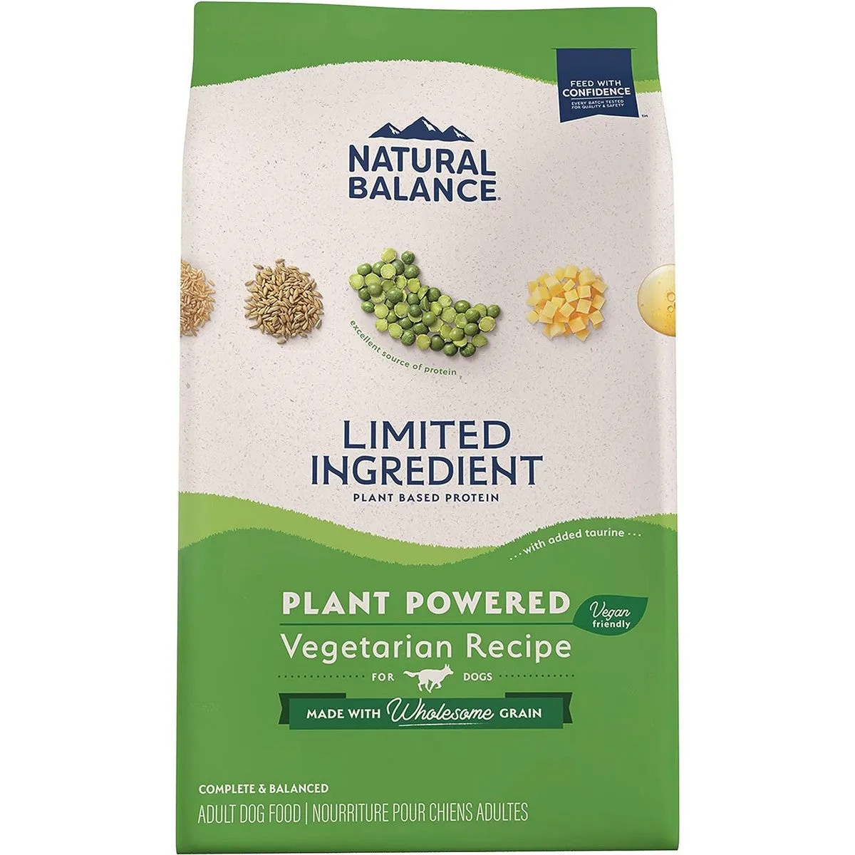 Natural Balance Vegetarian Dry Dog Food 12lb