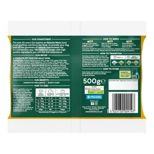 Natures Menu Complete & Balance 80/20 Chicken 500g