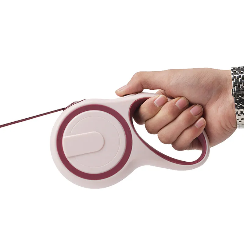 New Arrival Brand ABS High-Grade Stable Durable 3 Meter Automatic Retractable Dog Traction Rope Leashes Pet Leads