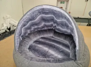 New Faux Fur Cocoon Bed