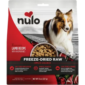 Nulo Freeze-Dried Raw Lamb & Raspberries Dog Food 8oz