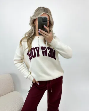 NY Knit Ecru