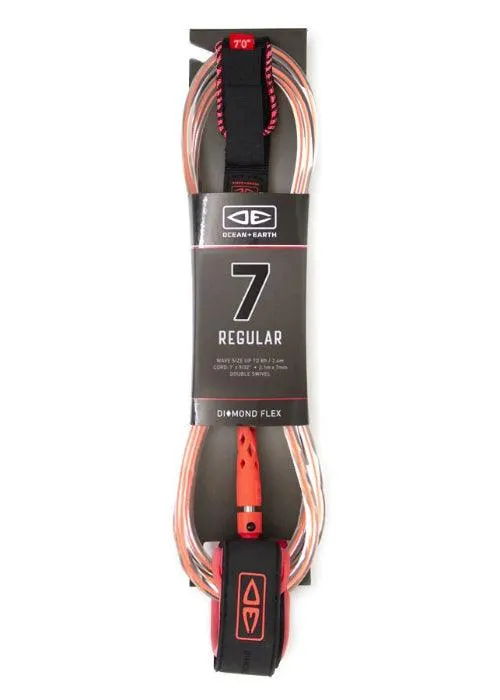 Ocean & Earth - Regular 7'0" Moulded Leash