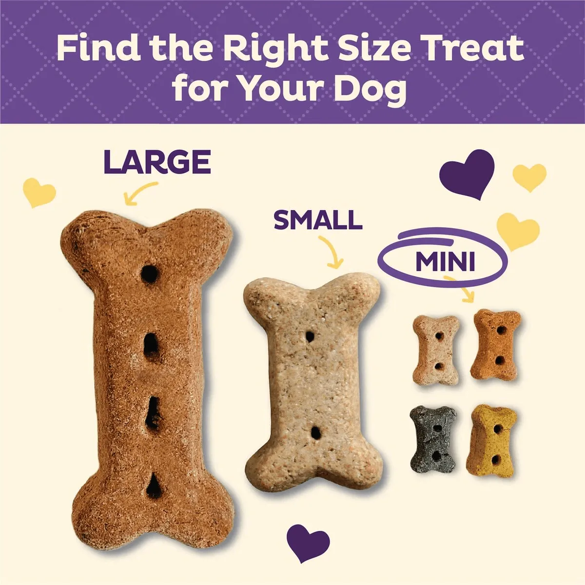 Old Mother Hubbard Classic P-Nuttier 'N Nanners Grain Free Mini Oven-Baked Biscuits Dog Treats