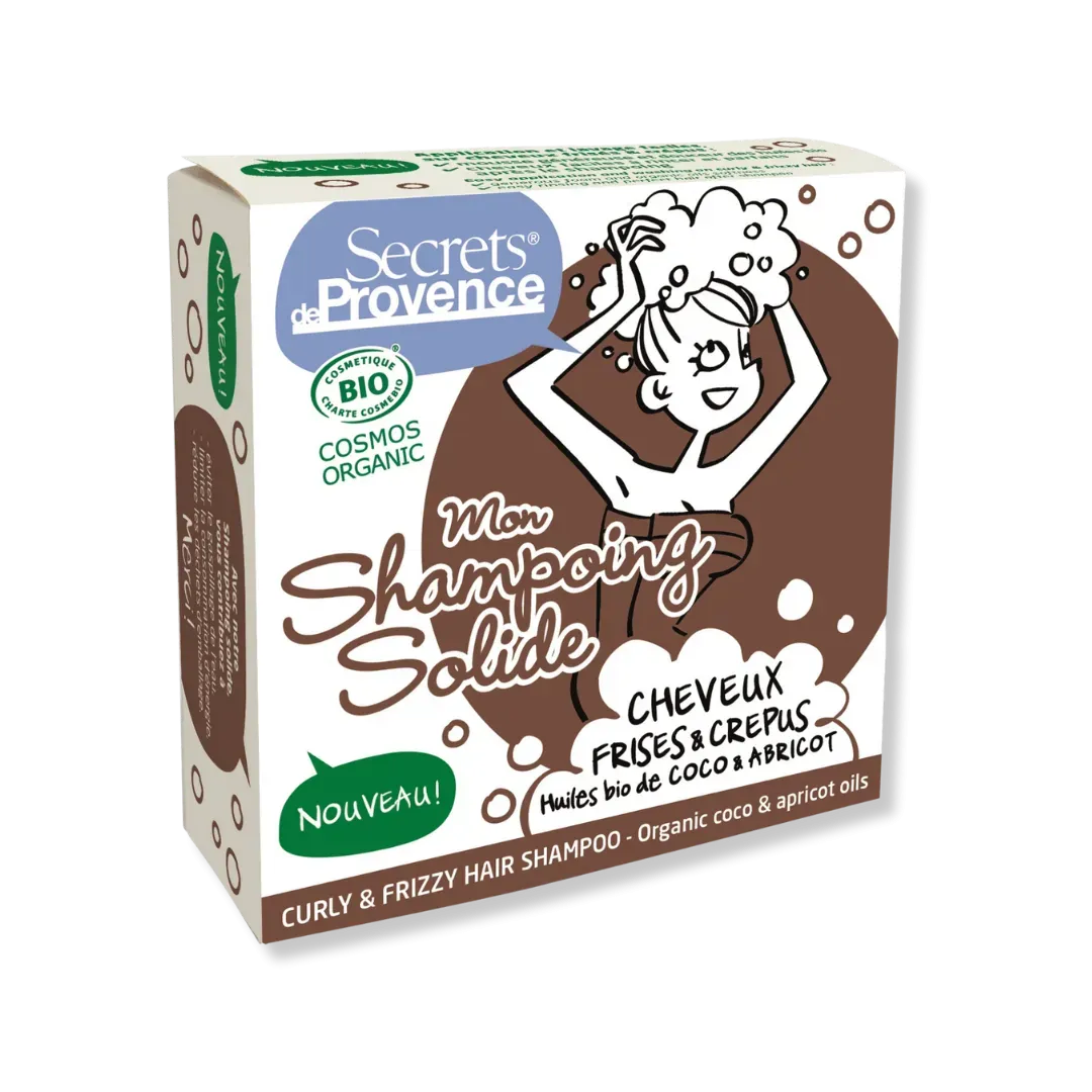 Organic Coconut Oil Solid Shampoo for Curly Hair