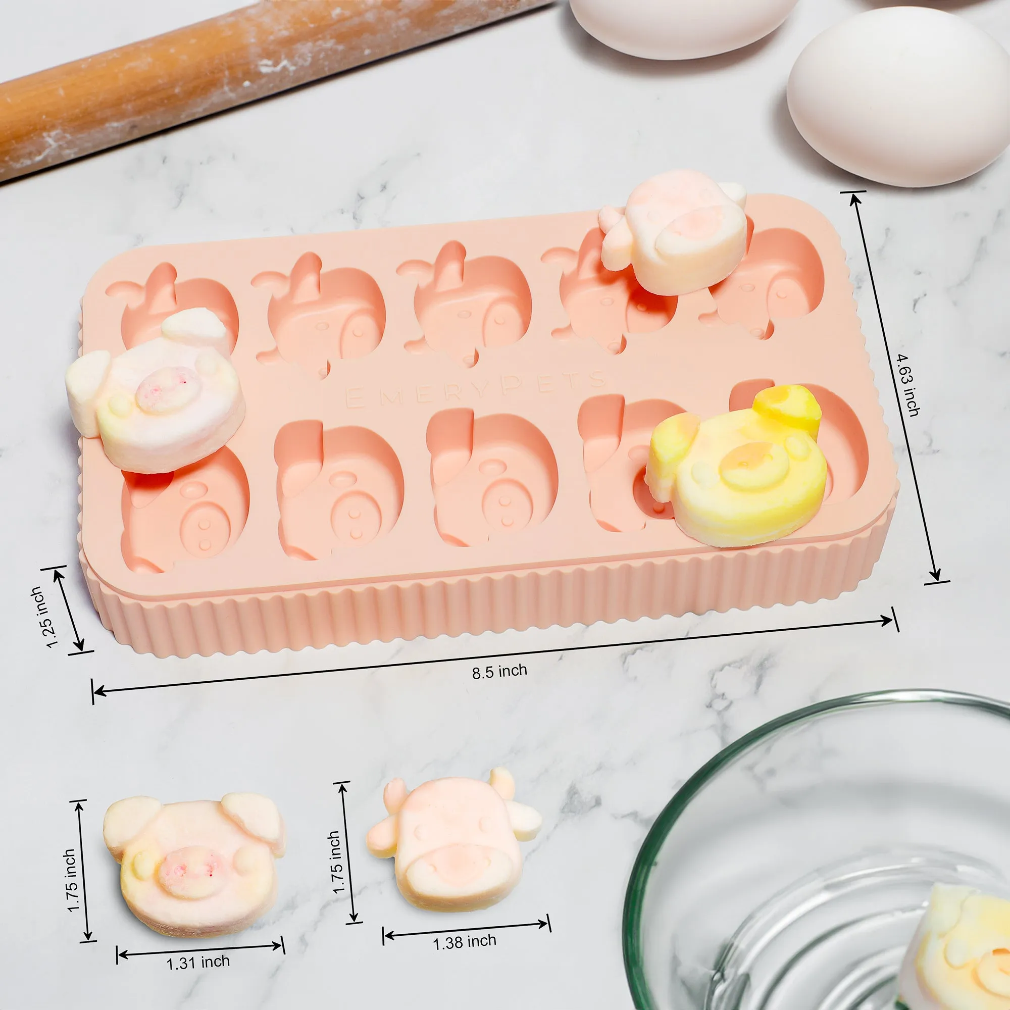 Pig   Cow Treat Mold