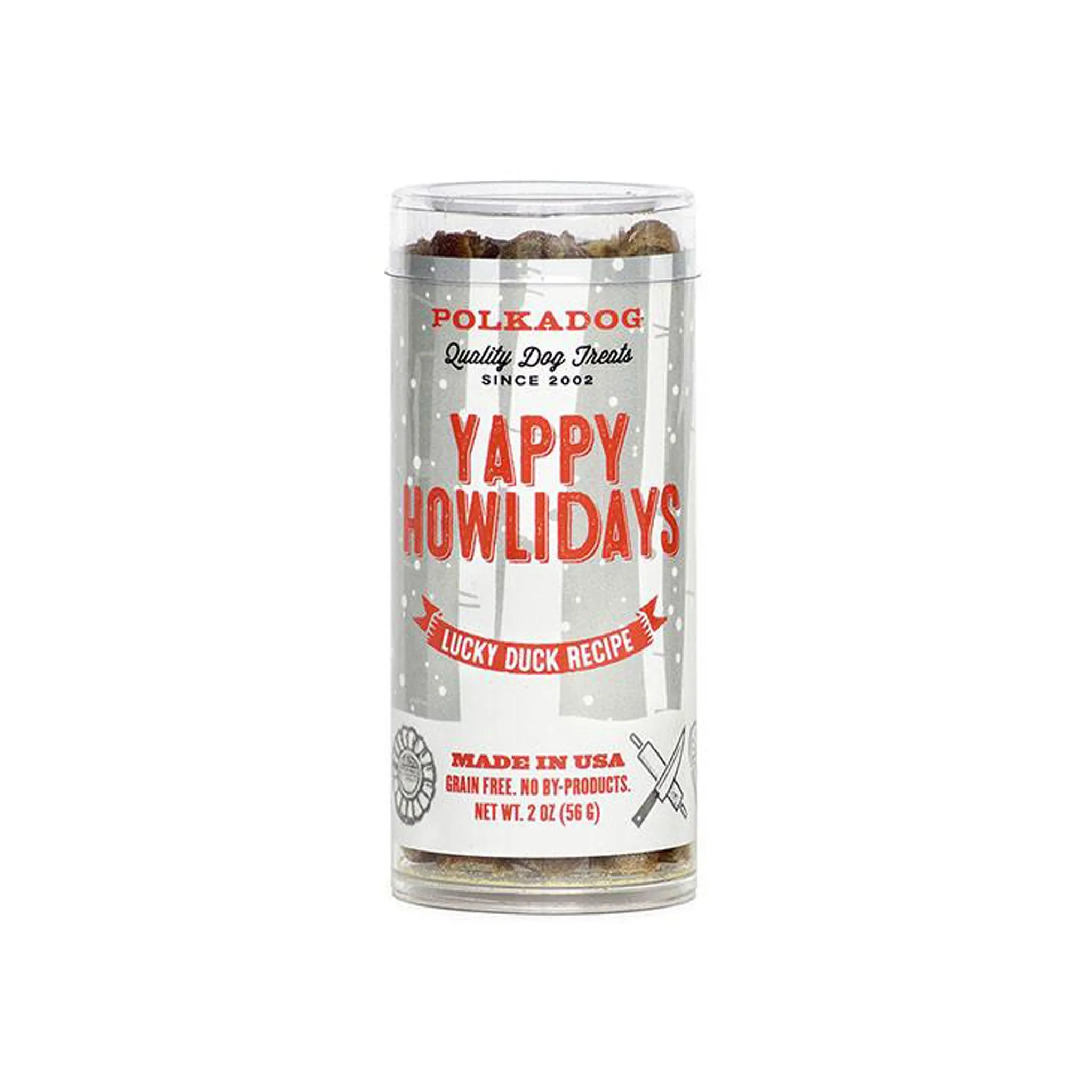 Polka Dog Bakery Yappy Howlidays Duck Dog Treats