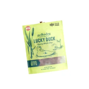 polka dog - lucky duck treats (8 oz)