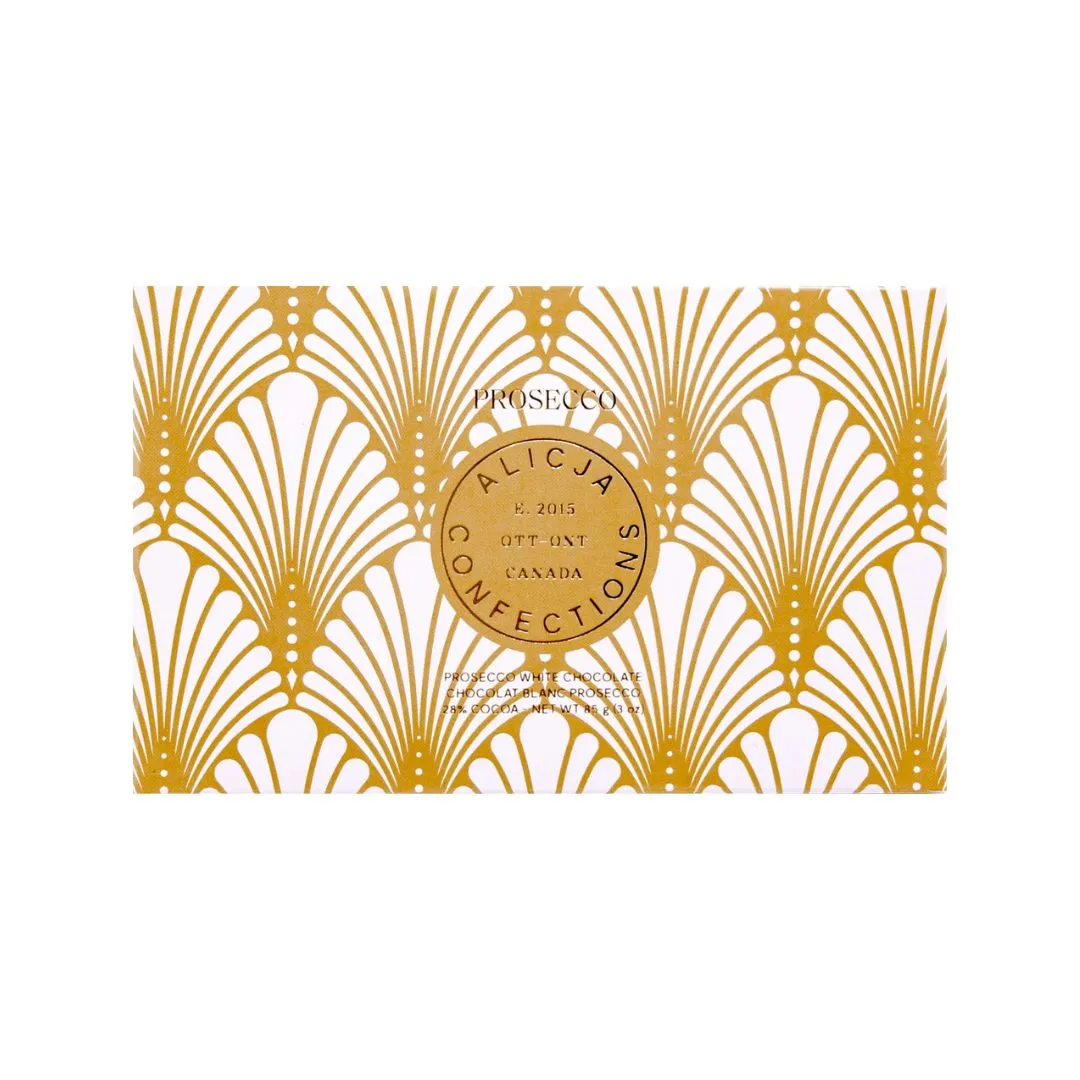 Prosecco White Chocolate Bar