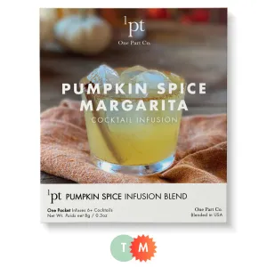Pumpkin Spice Margarita Cocktail Infusion