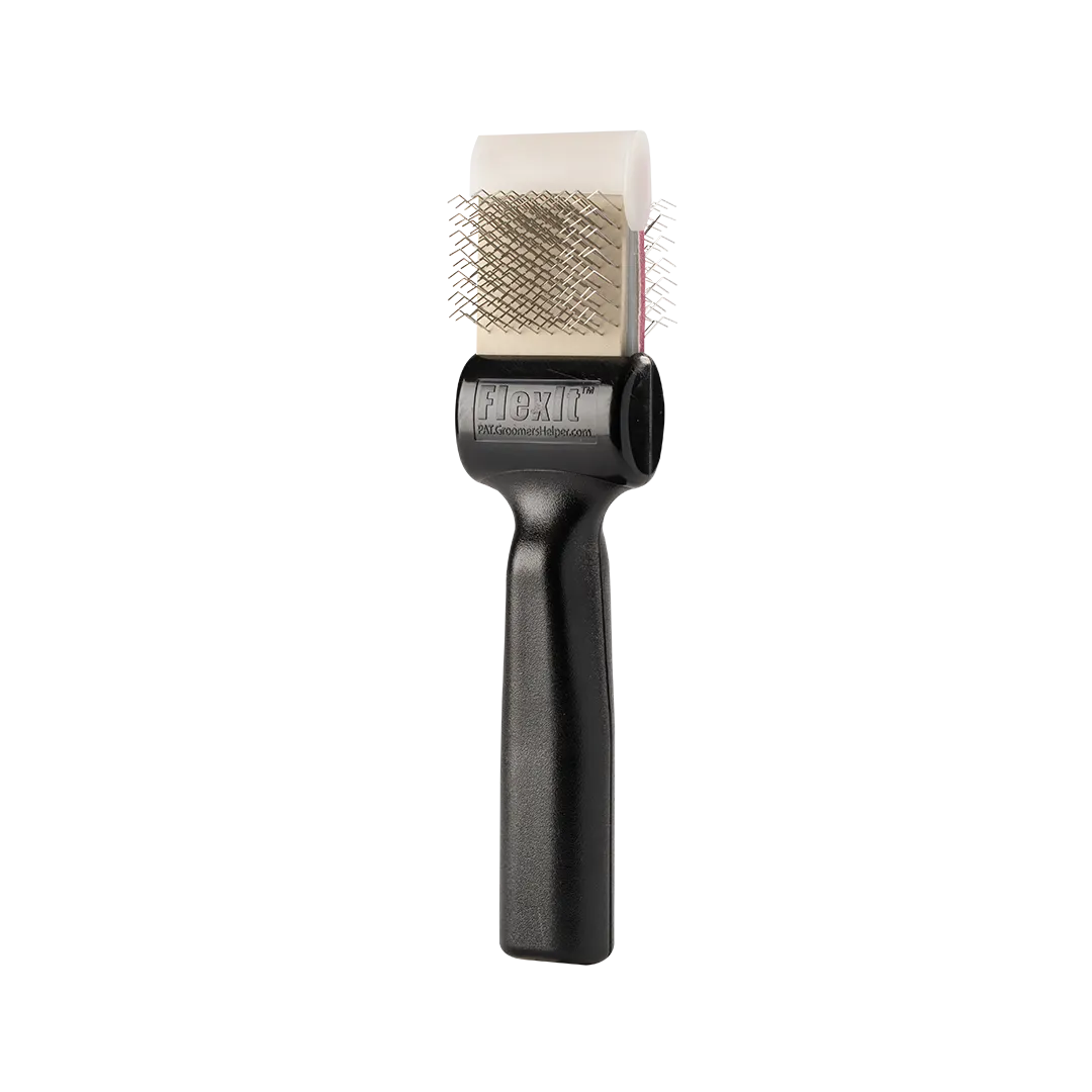 Purple/Silver Firm Flex Finishing Undercoating Combo Single Brush by FlexIt
