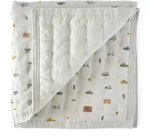 QUILTED CHAMBRAY BLANKET