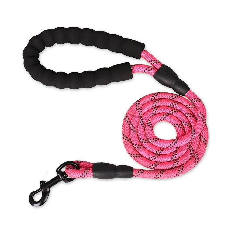 Reflective Automatic Retractable Nylon Traction Pet Dog Leash