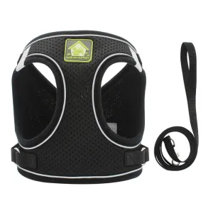 Reflective Breathable Dog Harness for Small to Medium Dogs - Corgi Compatible