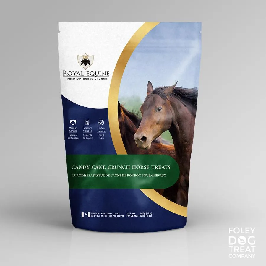 Royal Equine Candy Cane Crunch Treats