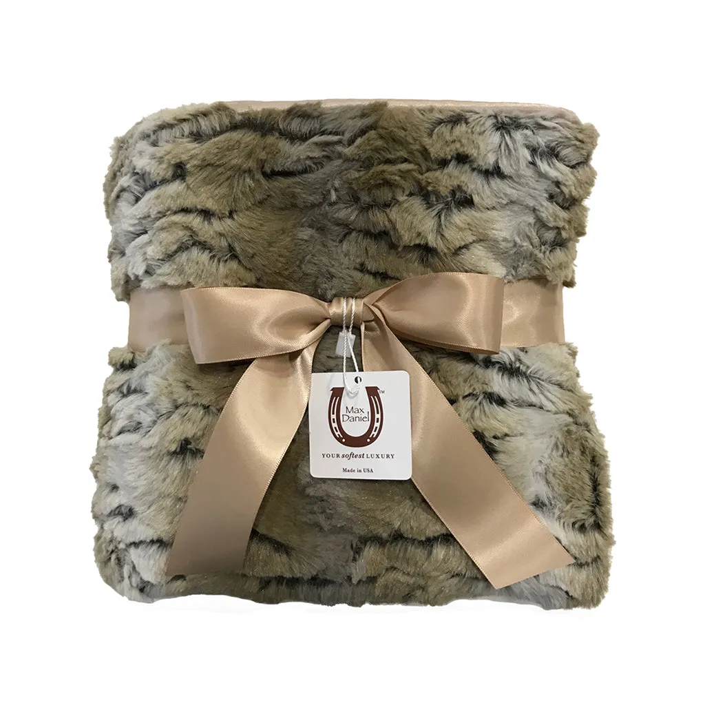 Sand Cat Baby Blanket
