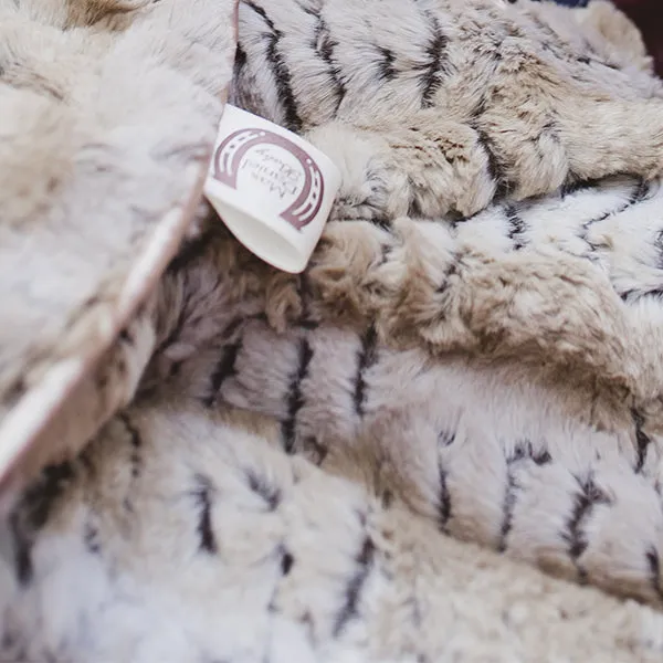 Sand Cat Baby Blanket