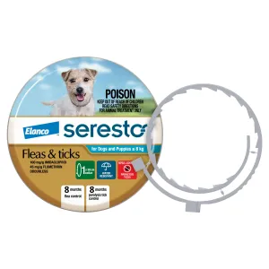 Seresto Flea and Tick Collar for Dogs Under 8kg^^^