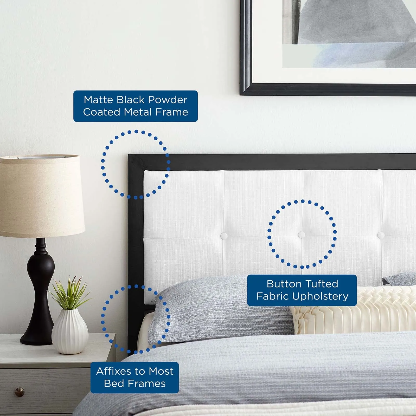 Teagan Tufted  Headboard