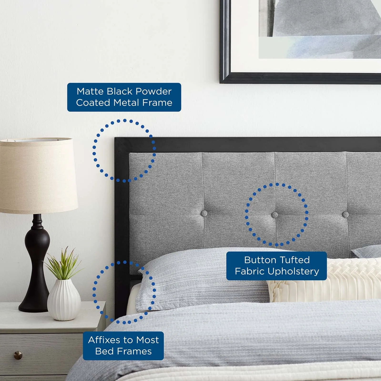 Teagan Tufted  Headboard