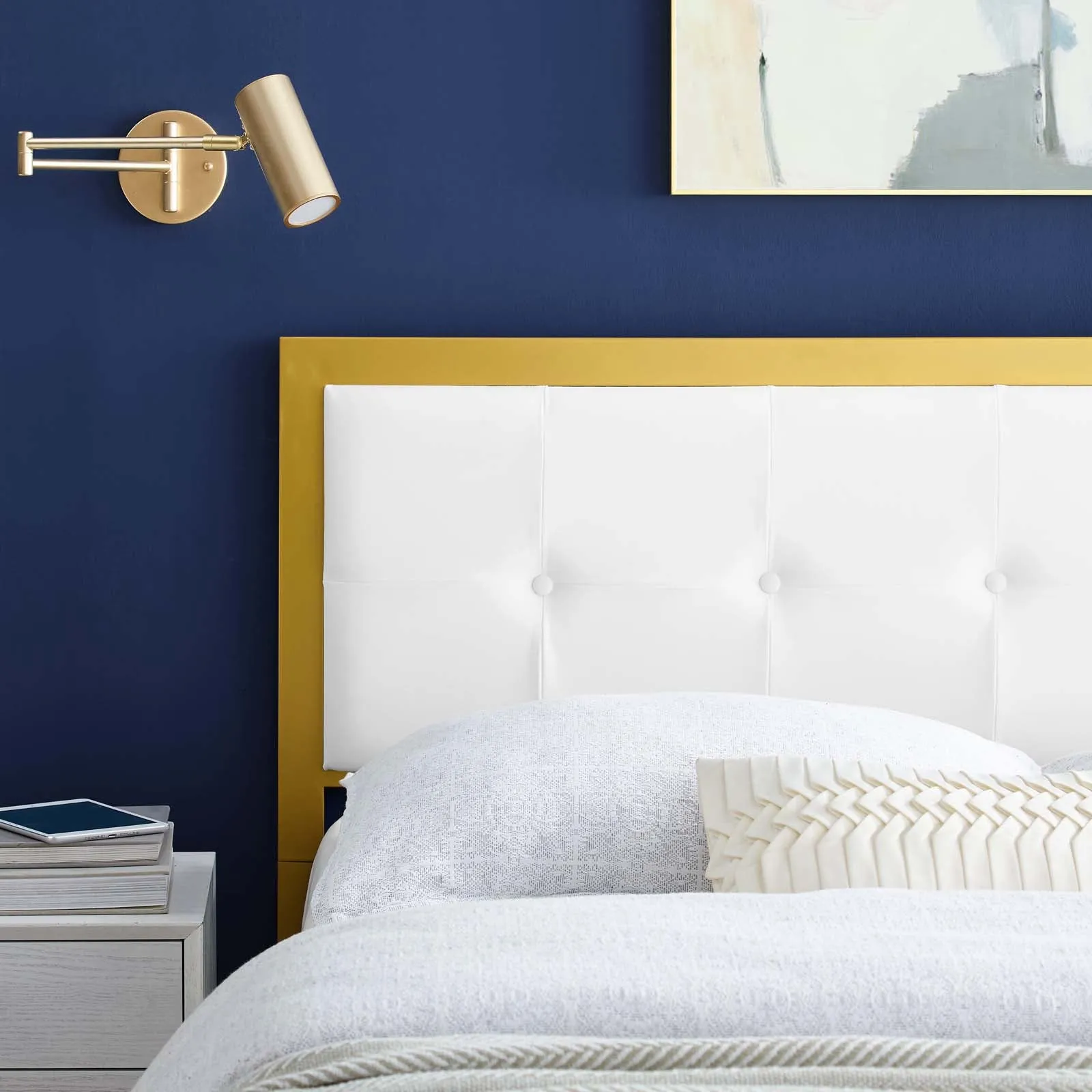 Teagan Tufted Performance Velvet Headboard